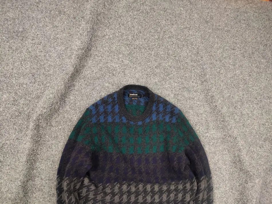 Barbour Barbour International Wool multi-colored sweater pattern | Grailed