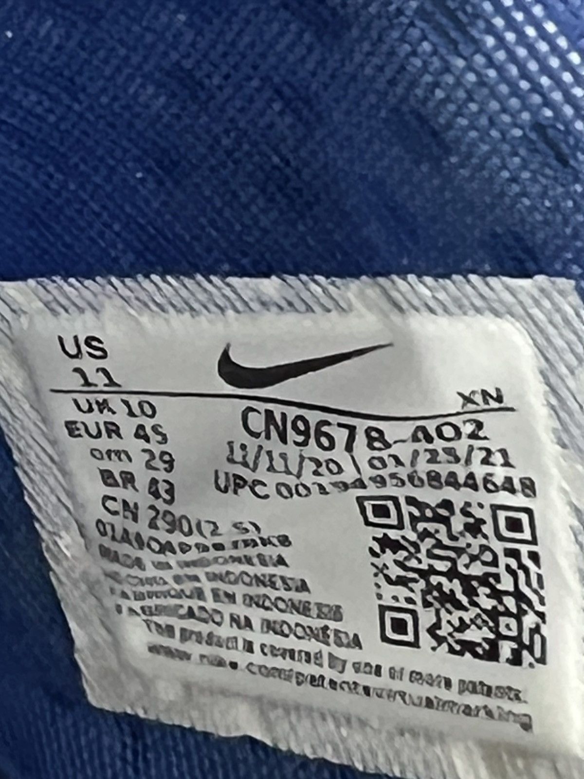 Nike 2020 Nike Victori One Slides Size US 11 / EU 44 - 3 Thumbnail