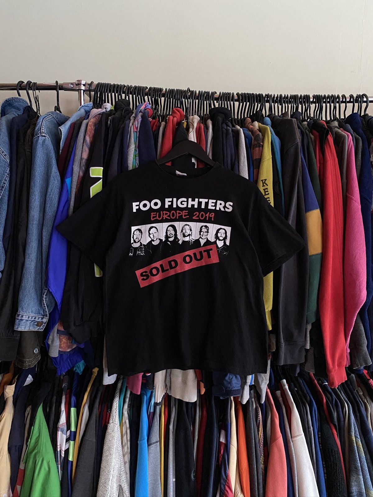 Band Tees VINTAGE FOO FIGHTERS EUROPE TOUR T-SHIRT Size US M / EU 48-50 / 2 - 1 Thumbnail