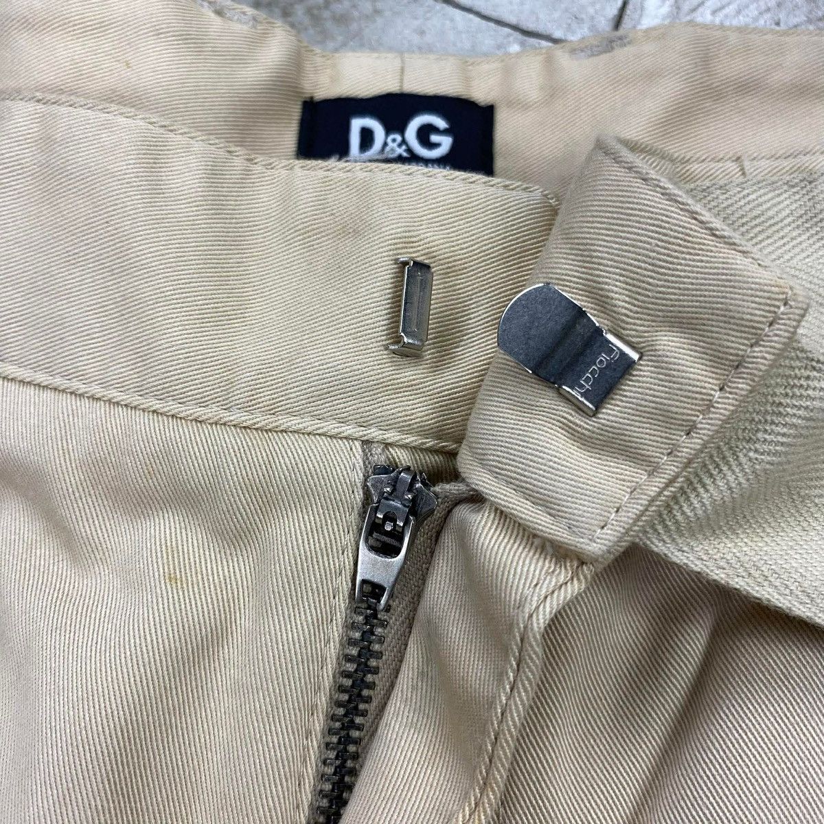 Dolce & Gabbana Side Taped Belted Trousers Size US 34 / EU 50 - 5 Thumbnail