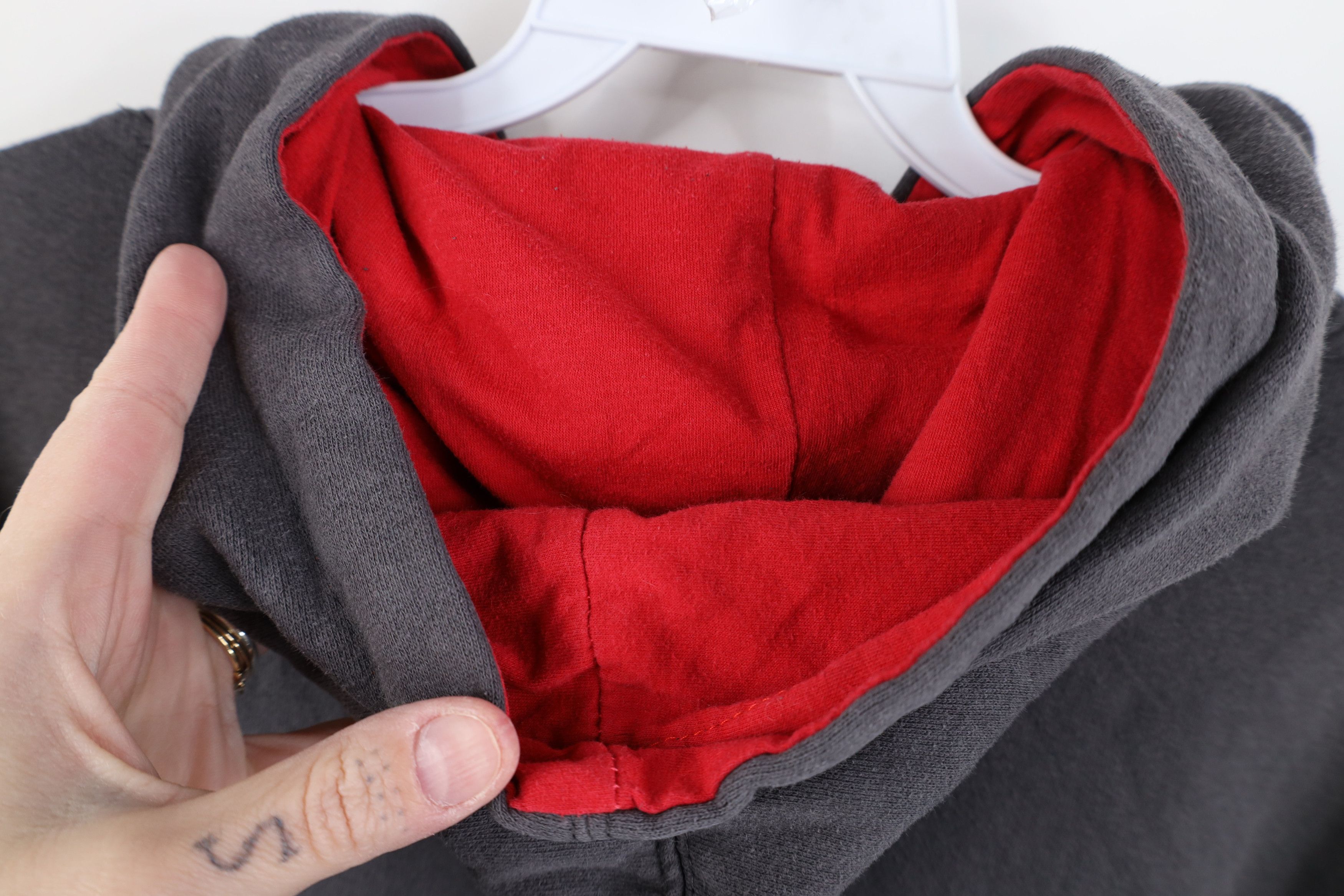 Vintage Vintage 90s Y2K University of Nebraska Hoodie Sweatshirt Size US XL / EU 56 / 4 - 12 Thumbnail