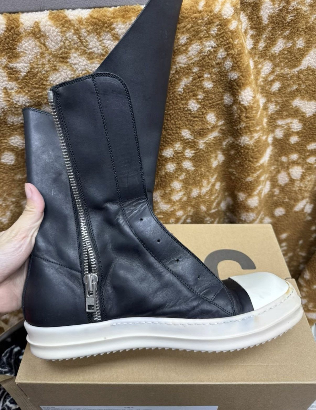 Rick Owens Rick Owens Main Line Ramones Boots K37 Size US 8 / EU 41 - 2 Thumbnail