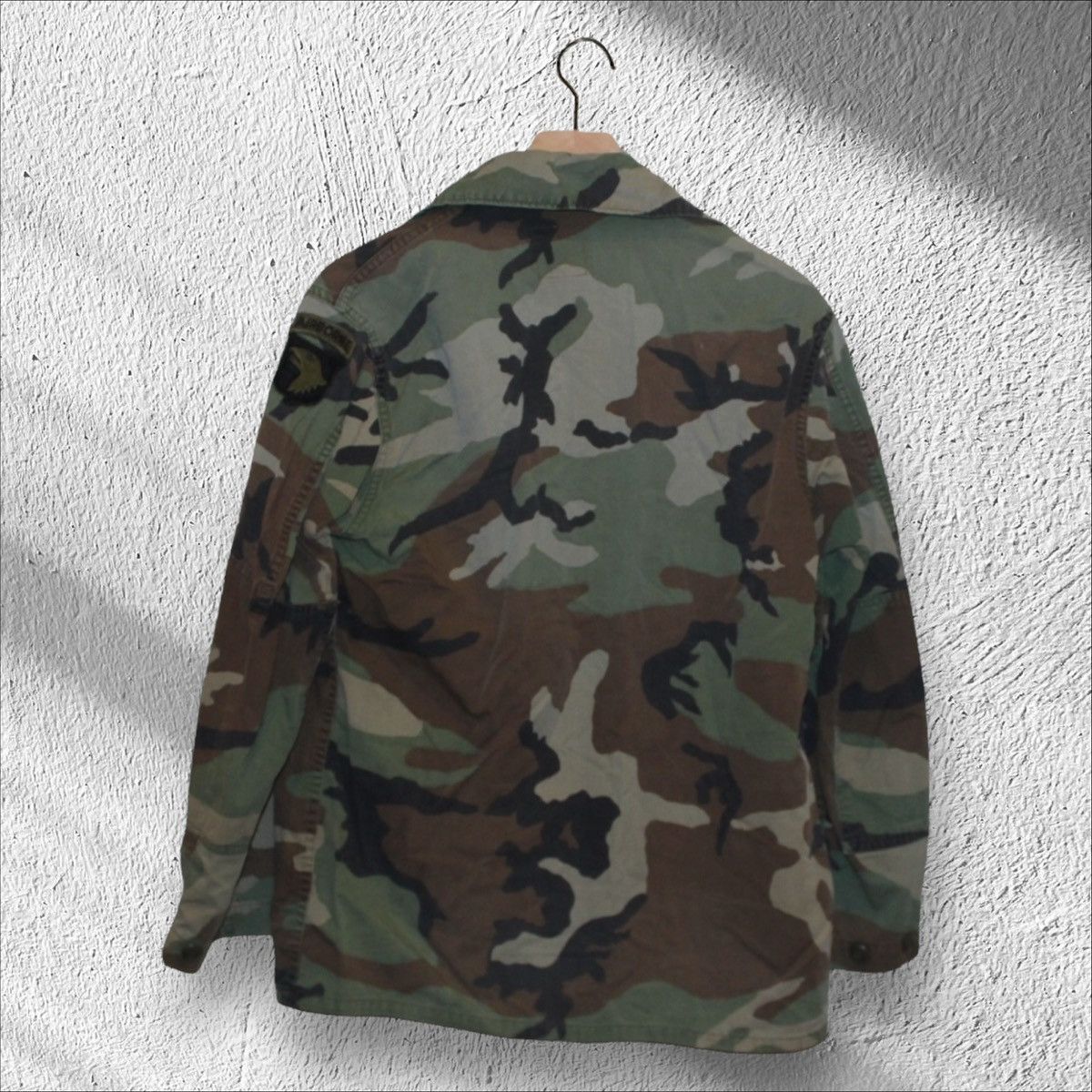 Vintage Vintage US Army Woodland Camo Field Jacket – Jungle Expert Size US M / EU 48-50 / 2 - 2 Thumbnail
