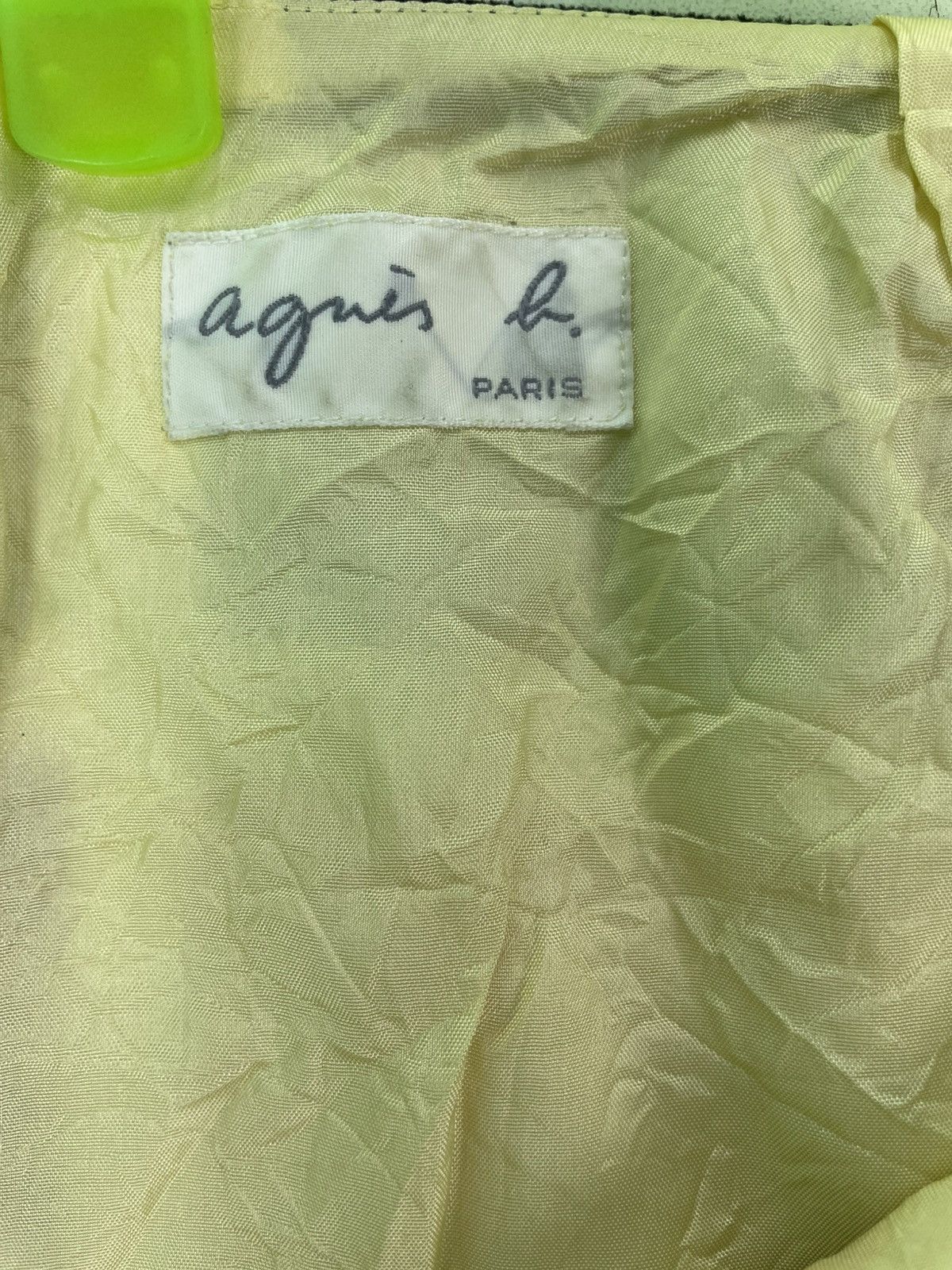 agnes b. Vtg 90s Agnes B colorway mini skirt light velvet Size 28" / US 6 / IT 42 - 6 Thumbnail