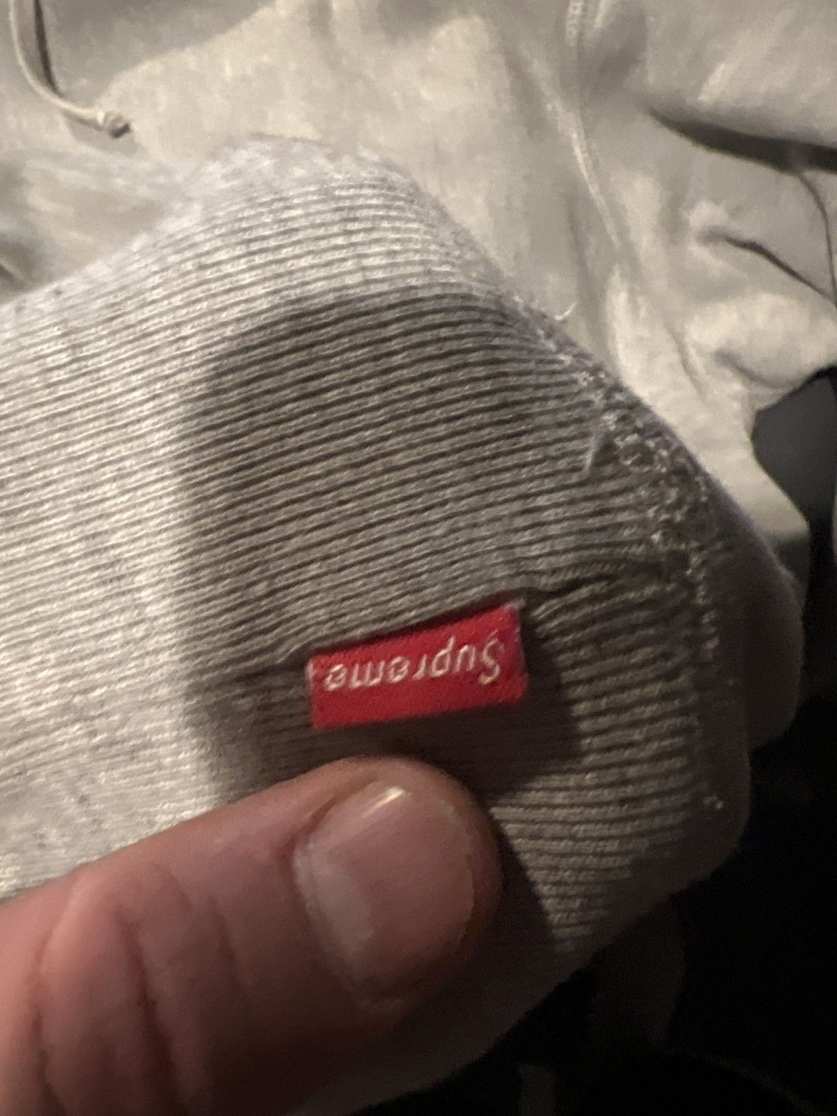 Grey bling box logo