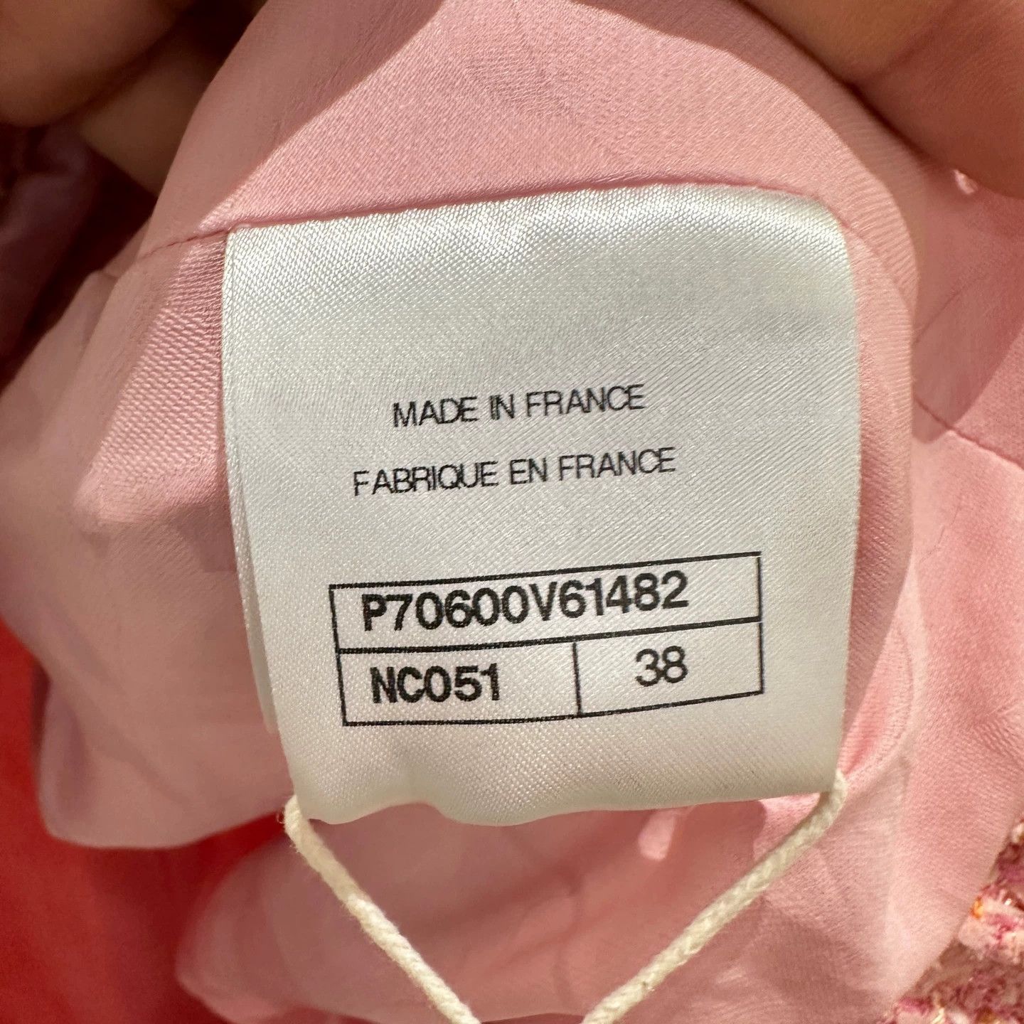 Chanel Chanel women's may206 tweed double pocket cotton vest 38 Size S / US 4 / IT 40 - 4 Thumbnail
