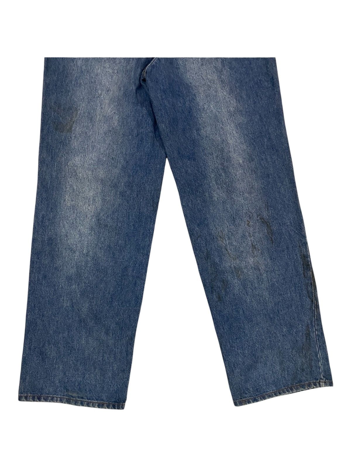 Eminem × Fubu × JNCO Y2K Eminem PNB Nation Embroidery Pockets Hip Hop Baggy Jeans Size US 34 / EU 50 - 9 Thumbnail