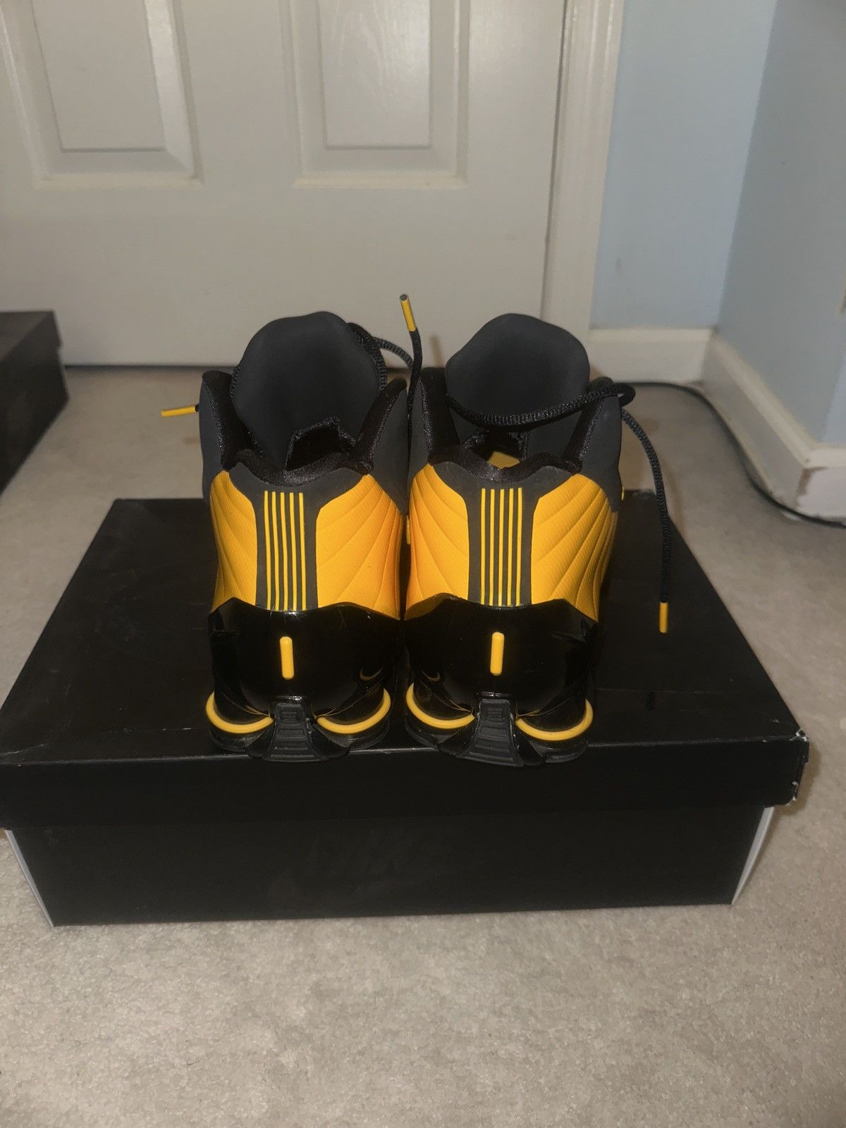 Nike Nike Shox BB4 “Black/Yellow” – Size 12 Size US 12 / EU 45 - 4 Thumbnail