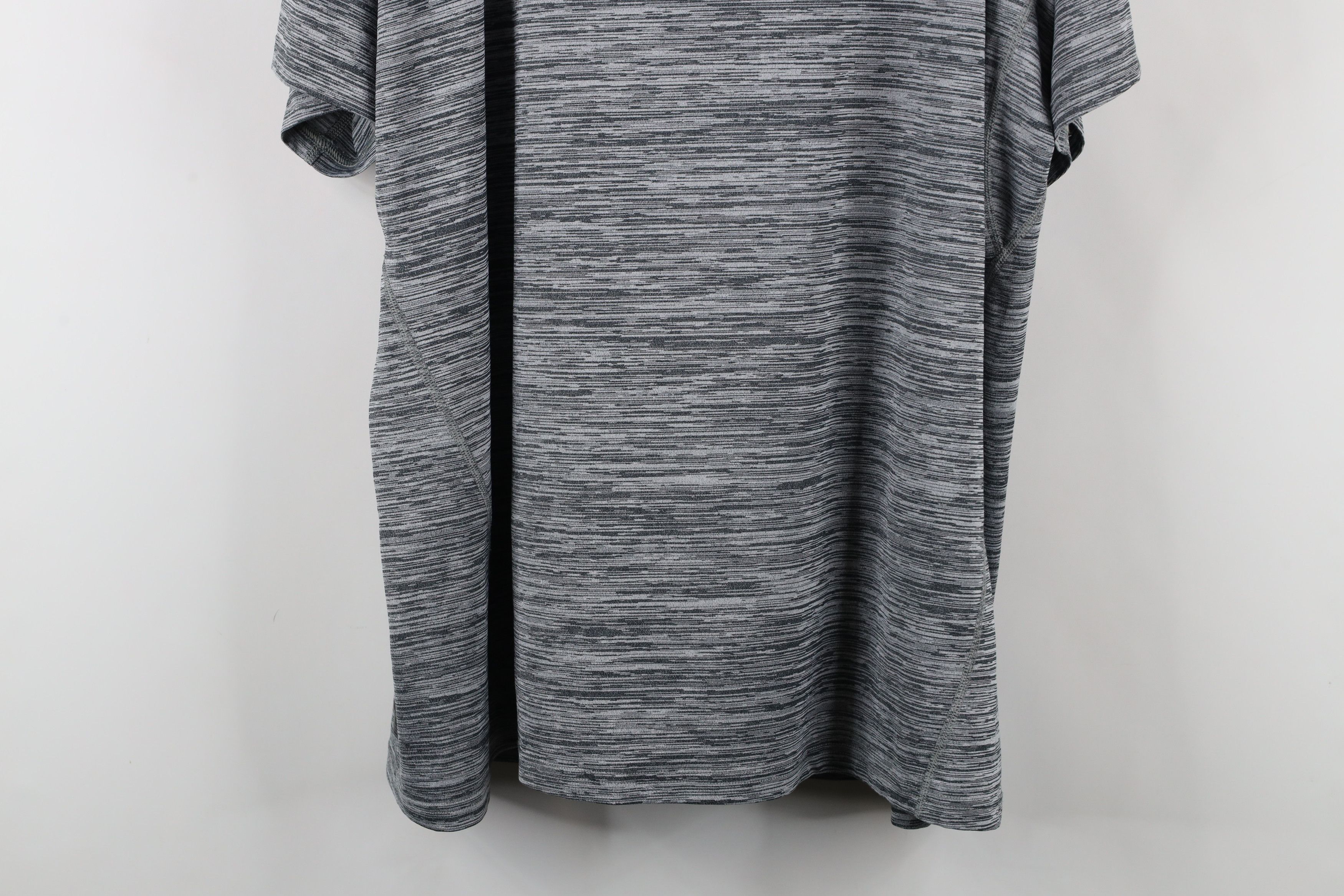 Nike × Vintage Nike Pro Travis Scott Center Swoosh Running Gym T-Shirt Gray Size US XXL / EU 58 / 5 - 13 Thumbnail