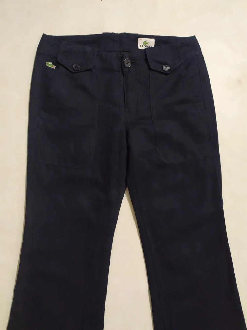 Lacoste Lacoste Bootcut Flare Pants Size 26" / US 2 / IT 38 - 5 Thumbnail
