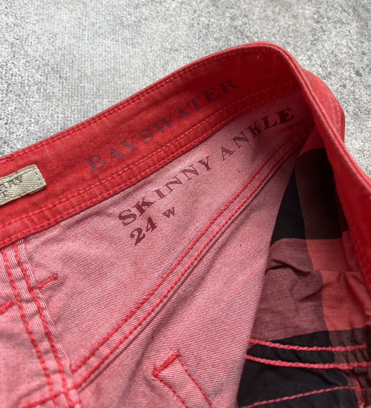 Burberry × Burberry Prorsum Burberry Bayswater skinny ankle jeans Size 24" / US 00 / IT 34 - 10 Thumbnail