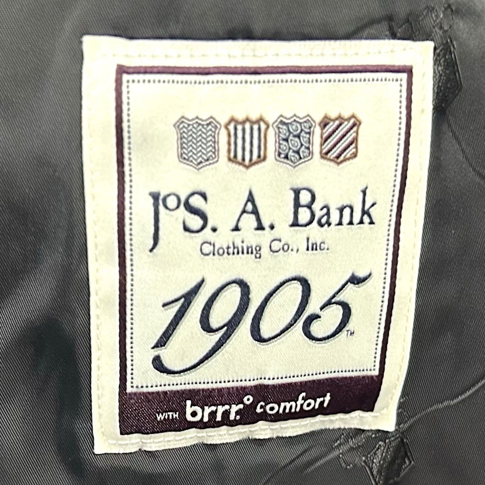 Jos. A. Bank Jos A Bank Sport Coat 50R Black Tailored Fit brrr Comfort Two Button Double Vent Size US XS / EU 42 / 0 - 3 Thumbnail