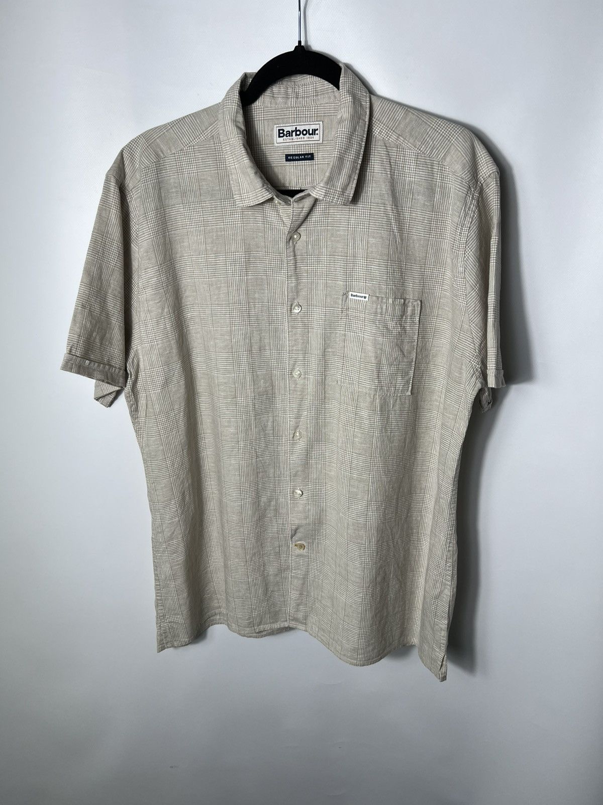 Barbour Vintage streetwear Barbour Summer Dept Button Up Shirt Size US L / EU 52-54 / 3 - 1 Thumbnail