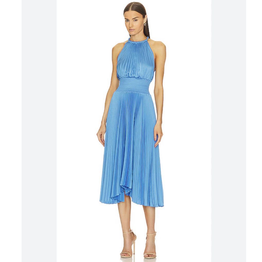 A.L.C. A.L.C. renzo II sky blue pleated dress size 8 C5 Size M / US 6-8 / IT 42-44 - 1 Thumbnail