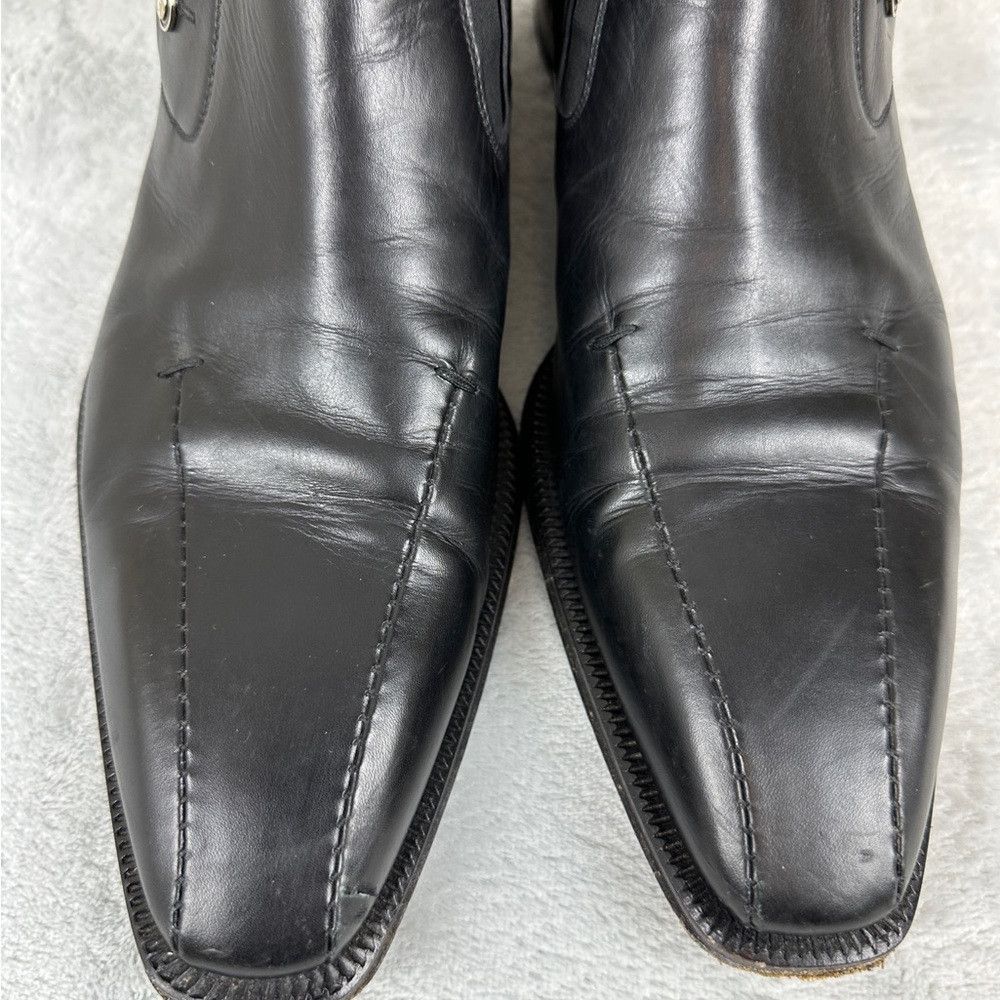 Paciotti Cesare Paciotti Black Leather Boots Men’s Size 8.5 US Size US 8.5 / EU 41-42 - 3 Thumbnail