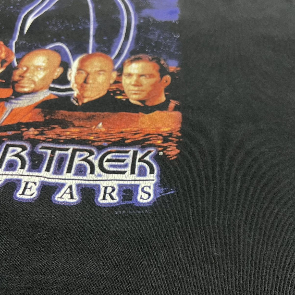 Vintage Vintage 90s Star Trek T shirt 30 Years Tv Movie Promo Faded Size US L / EU 52-54 / 3 - 7 Thumbnail