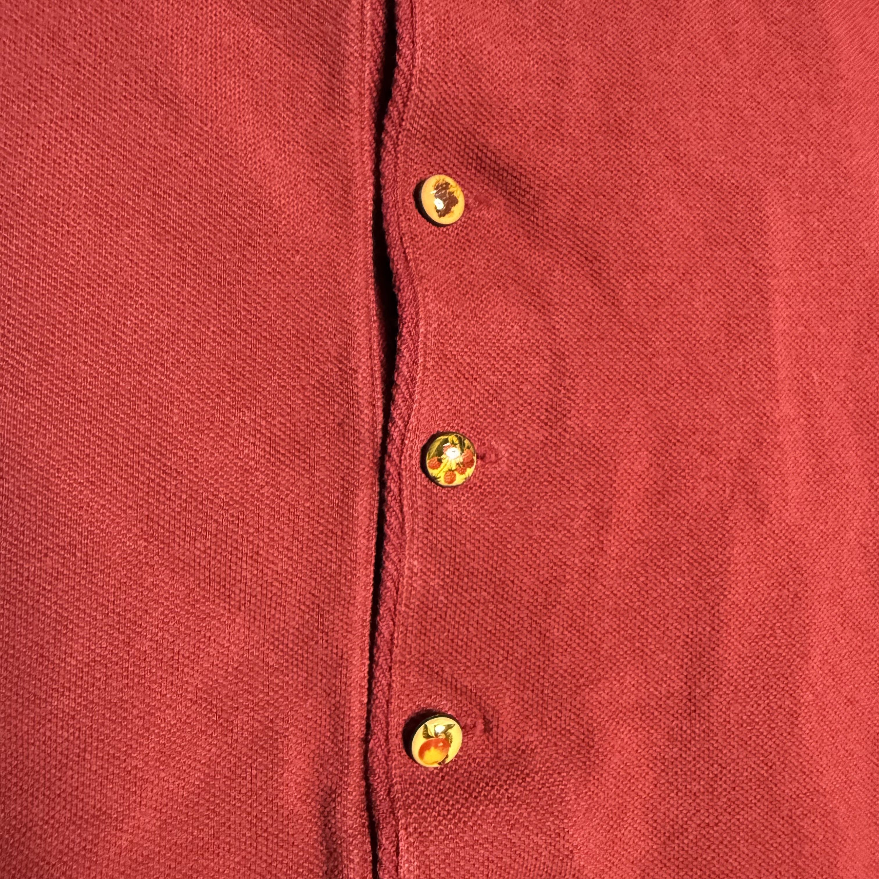 Paul Smith 🔥RARE🔥Vintage Paul Smith Special Button Polo Shirt Size US M / EU 48-50 / 2 - 3 Thumbnail