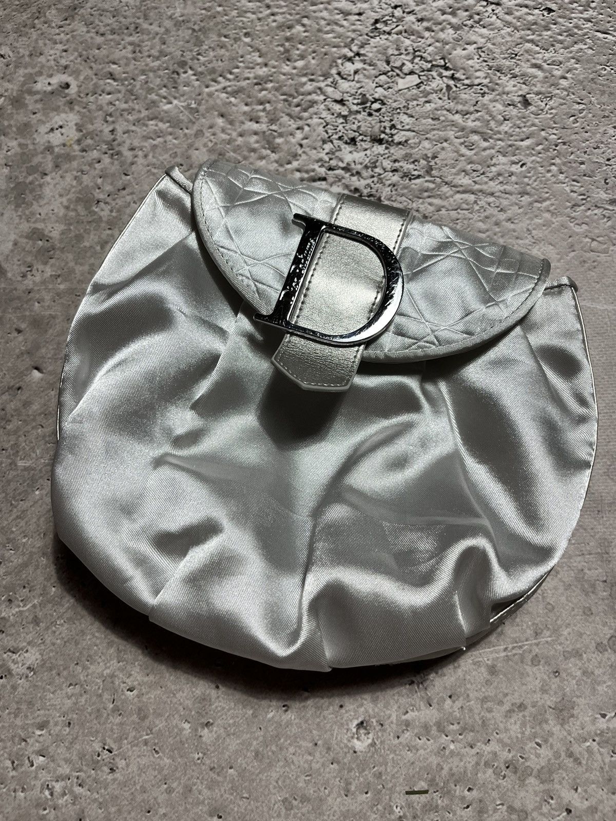 Christian Dior Monsieur × Vintage Christian Dior D logo small bag cosmetic parfums Size ONE SIZE - 2 Thumbnail