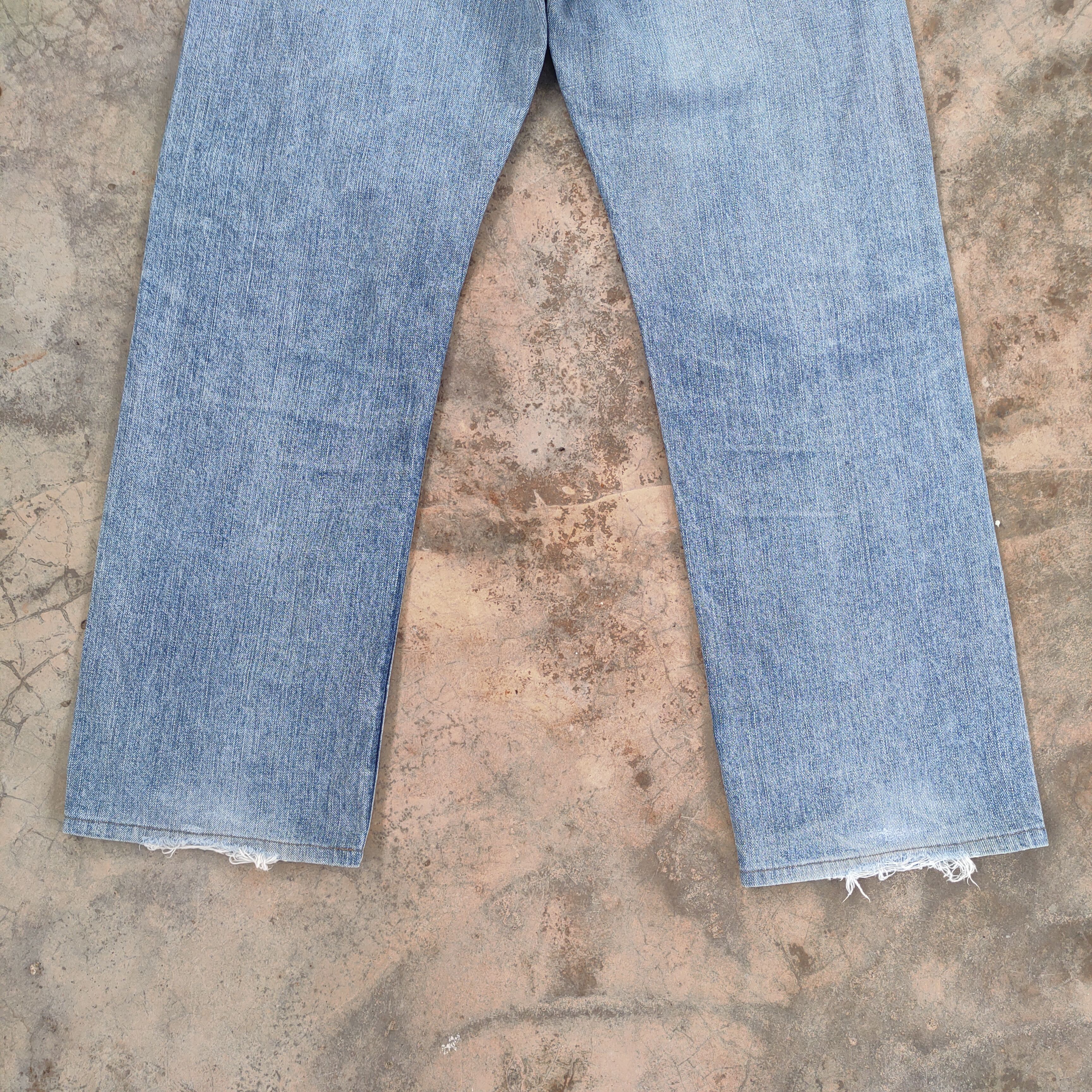 Levi's Vintage Clothing W32 VINTAGE LEVI'S 503 RIPPED FADED JEANS DENIM PANTS Size US 32 / EU 48 - 11 Thumbnail