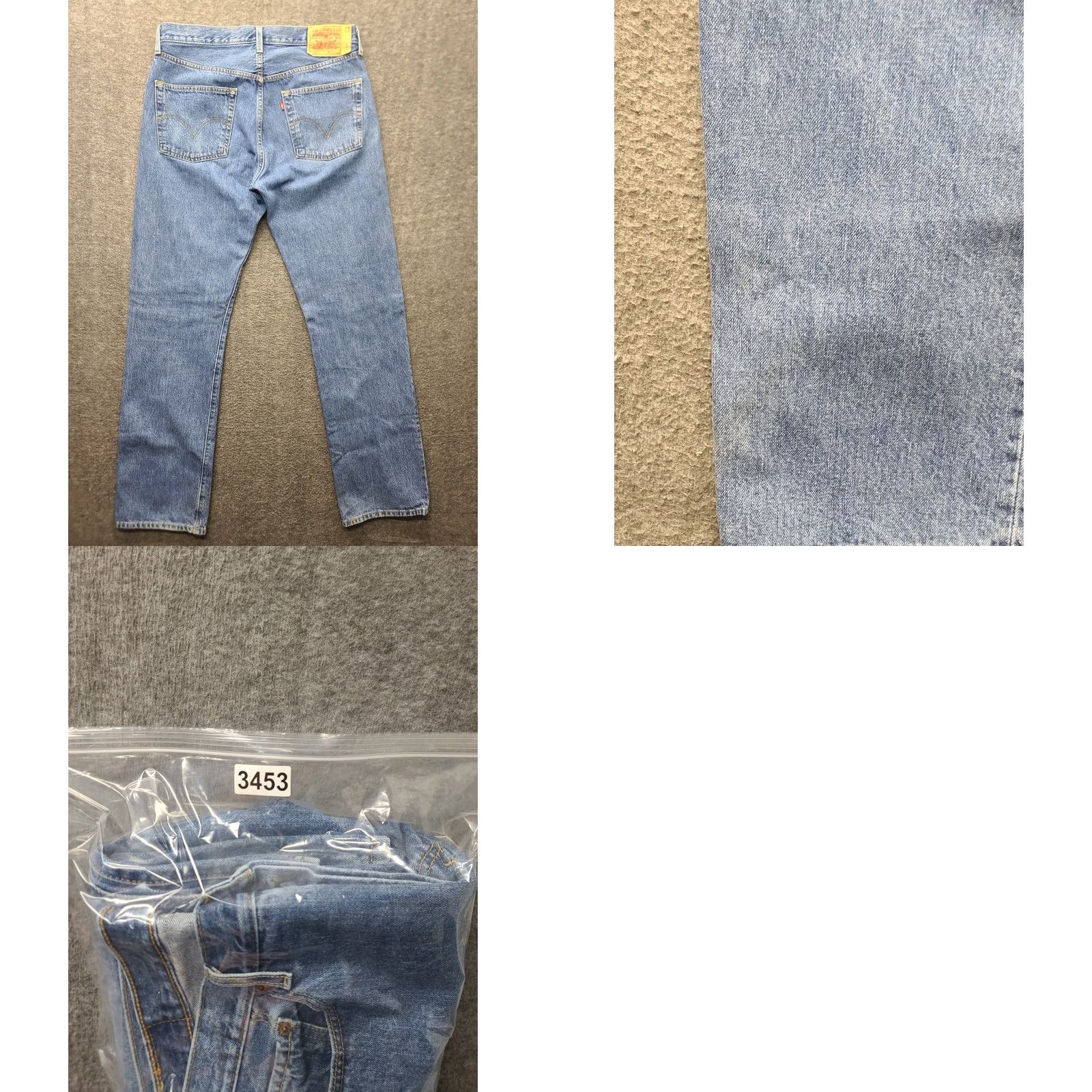 Levi's VINTAGE Levi's 501 XX Original Fit Jeans 34x36 Mens Stonewash Blue Button Fly VTG Size US 34 / EU 50 - 10 Thumbnail