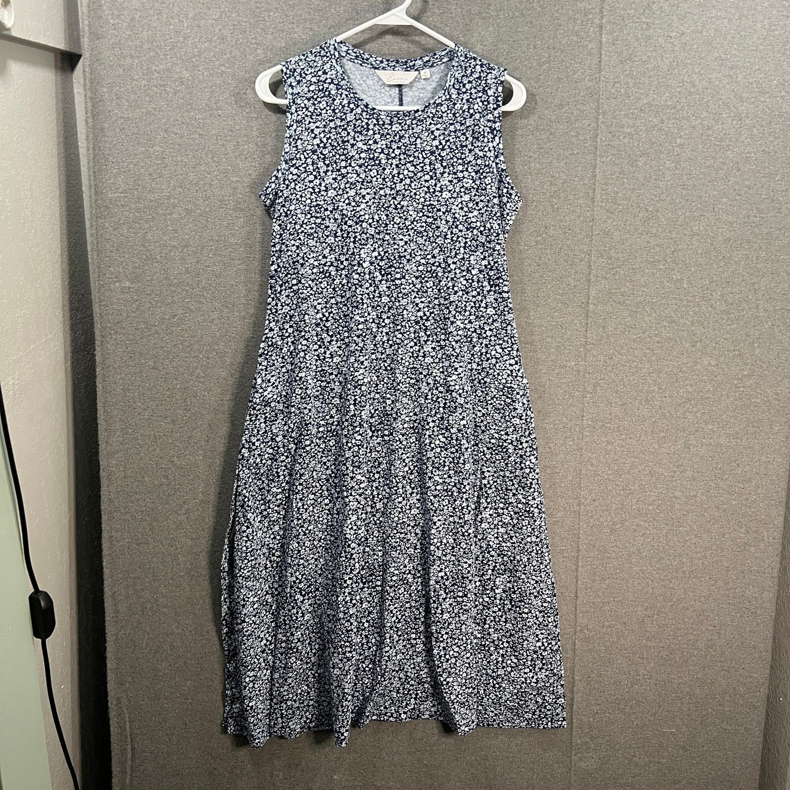Other Encore by Idina Menzel Petite Easy Jersey Tee Dress Blue Size S / US 4 / IT 40 - 1 Thumbnail