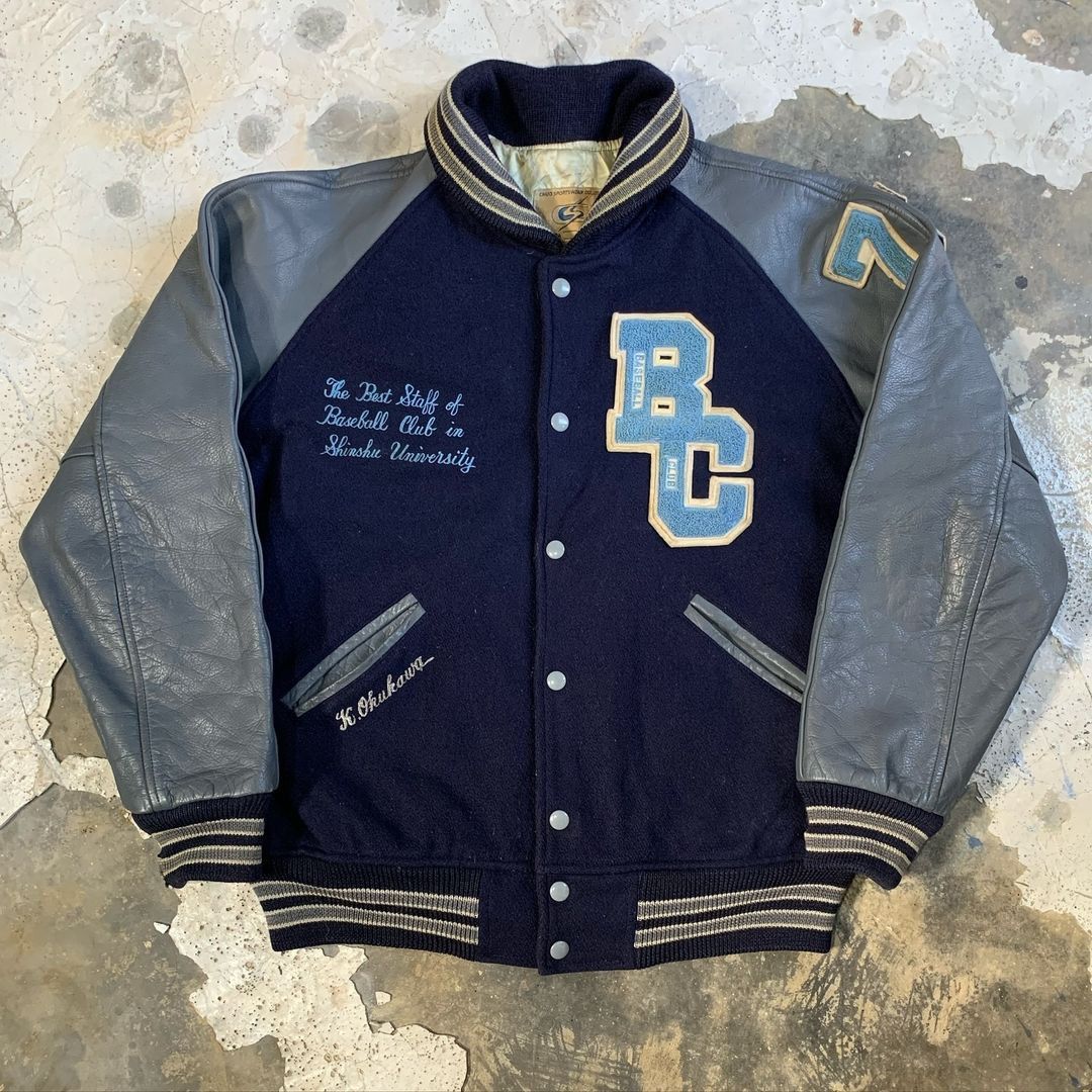 Champion × Vintage Vintage 80’s Rundown BC 77 Varsity Jacket Size US L / EU 52-54 / 3 - 2 Thumbnail