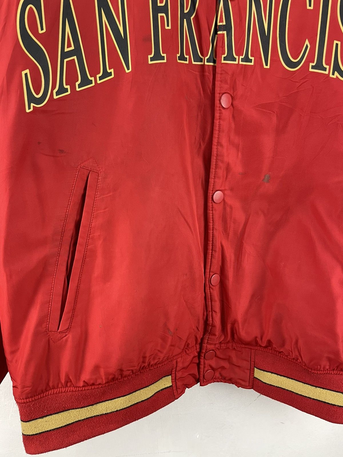 NFL Vintage San Francisco 49ers Bomber Jacket NFL Size US L / EU 52-54 / 3 - 10 Thumbnail