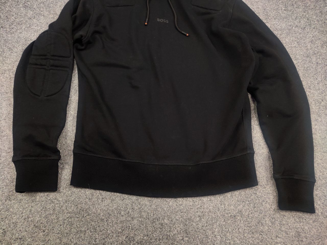 Hugo Boss Hugo Boss Orange Bluza WeFade Black Logo Hoodie Size US S / EU 44-46 / 1 - 6 Thumbnail