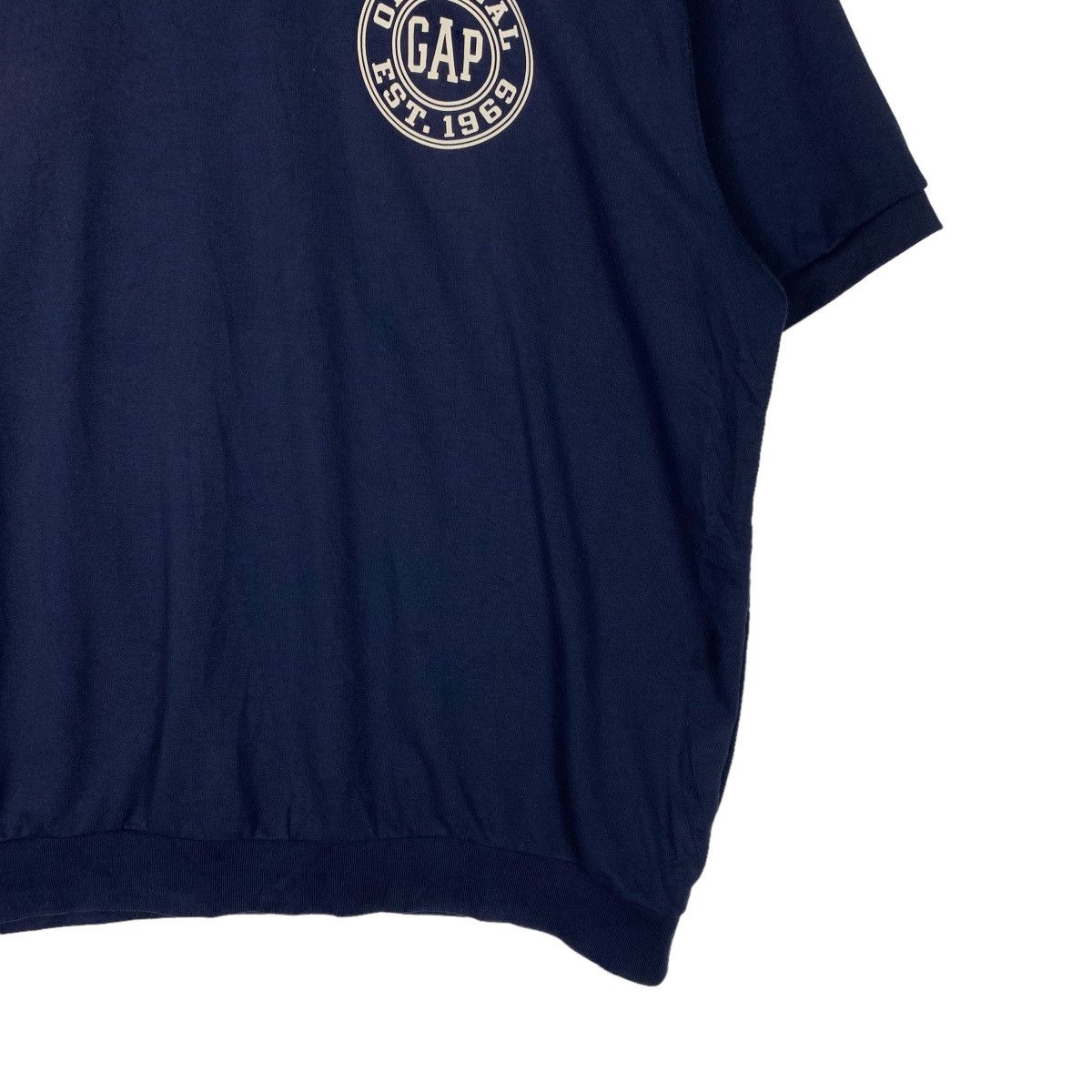 Gap GAP ORIGINAL Big Logo Short Sleeve Sweatshirts #0785-C36 Size US XL / EU 56 / 4 - 6 Thumbnail