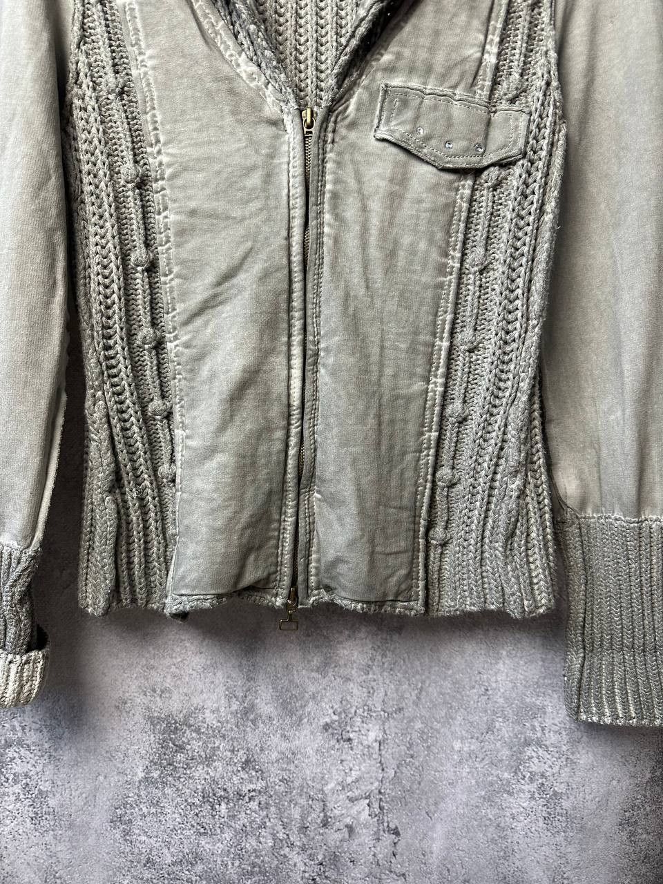 Elisa Cavaletti Bottega By Elisa Cavaletti Avant-Garde Knit Cardigan Jacket Size M / US 6-8 / IT 42-44 - 8 Thumbnail