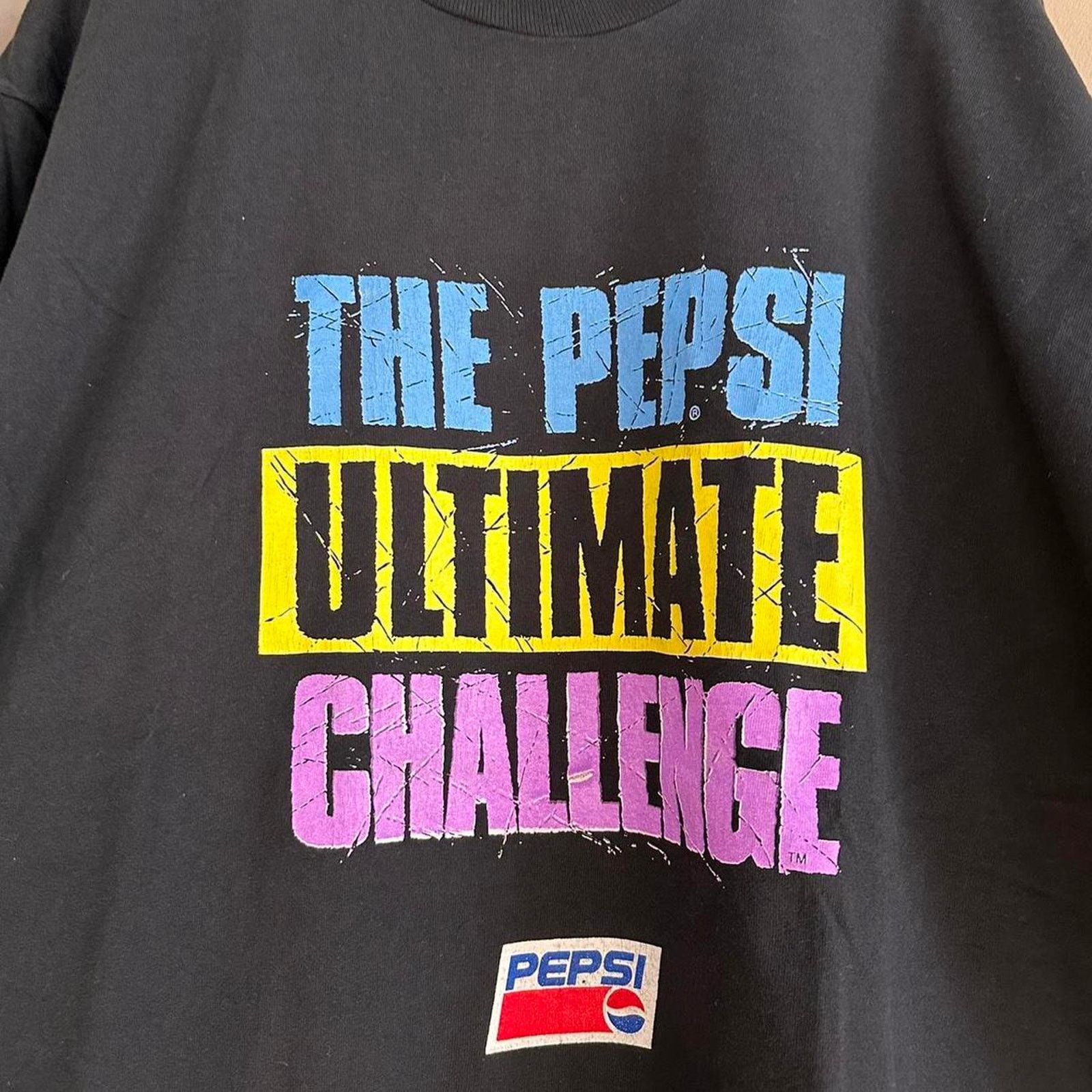 Fruit Of The Loom × Vintage Vintage Pepsi Promo Shirt Size US XL / EU 56 / 4 - 3 Thumbnail
