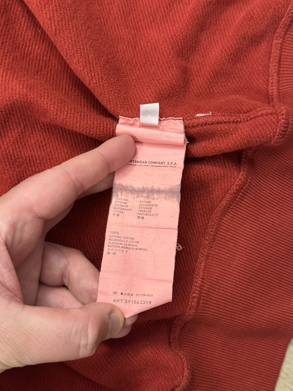 Stone Island 2013 Stone Island Cotton Zip Hoodie/Rare Stone Island Hoodie Size US S / EU 44-46 / 1 - 18 Thumbnail