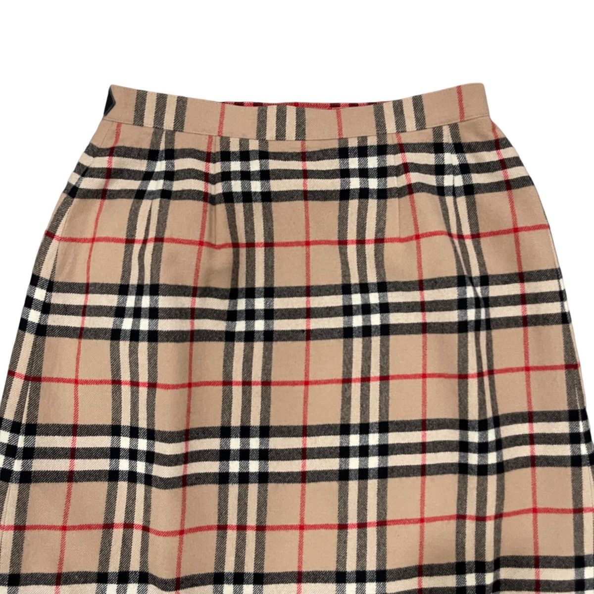 Burberry Burberrys Nova Check Wool Mini Skirt Size 26" / US 2 / IT 38 - 12 Thumbnail