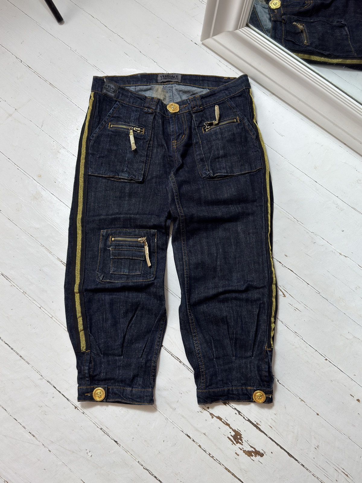 Versace VINTAGE VERSACE 2000s BREECHES Size 28" / US 6 / IT 42 - 1 Thumbnail