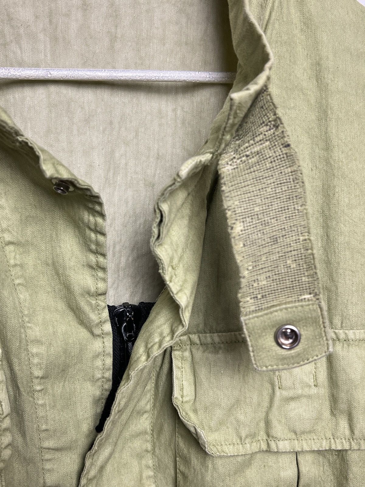 Massimo Osti stone island y2k 90s archive lino work jacket Size US L / EU 52-54 / 3 - 4 Thumbnail