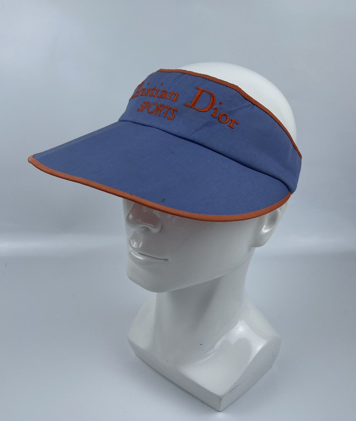 vintage christian dior hat visor hat