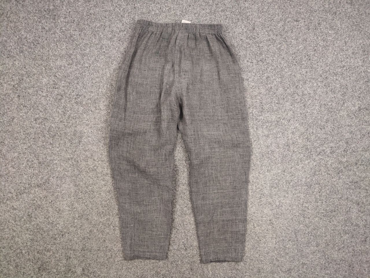 Japanese Brand Oska germany Design Gray Linen Trouser Baggy Pants Size 28" / US 6 / IT 42 - 9 Thumbnail