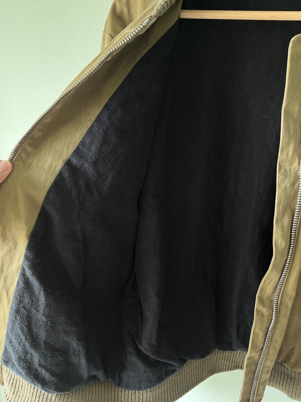 Diesel Black Gold Diesel Black Gold Bomber Leather Jacket Size US M / EU 48-50 / 2 - 8 Thumbnail