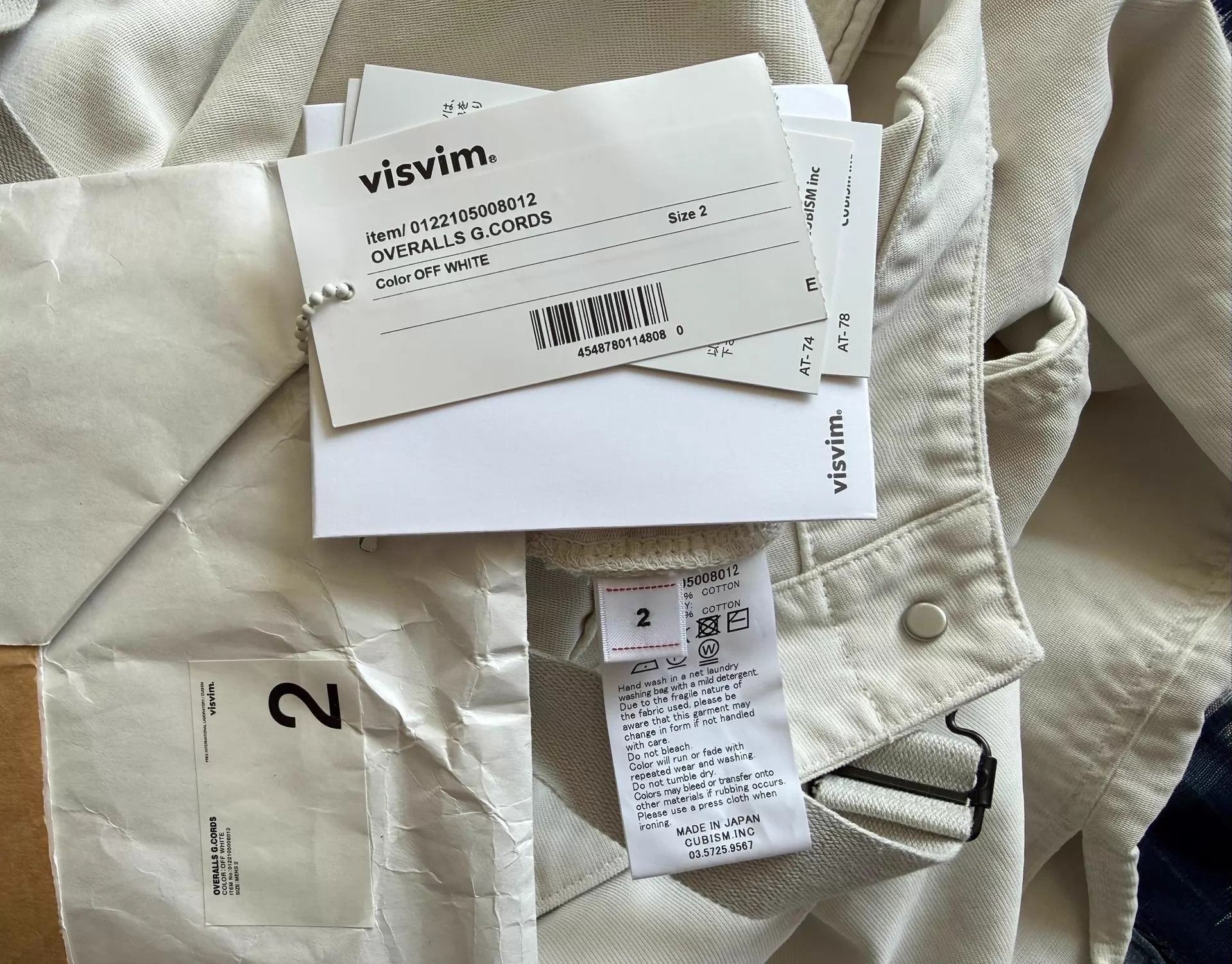 Visvim White Suspender Overalls Size 26 Size US 26 / EU 42 - 9 Thumbnail