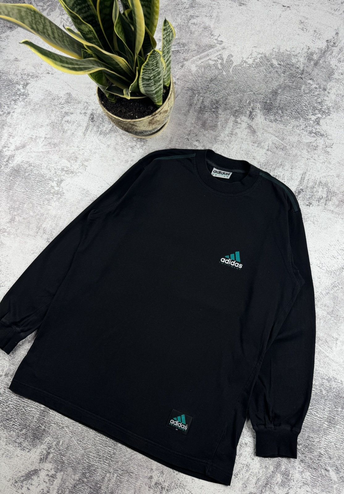 Adidas Adidas Equipment D5 F3 Basic Longsleeve Pullover Sweatshirt Size US M / EU 48-50 / 2 - 3 Thumbnail