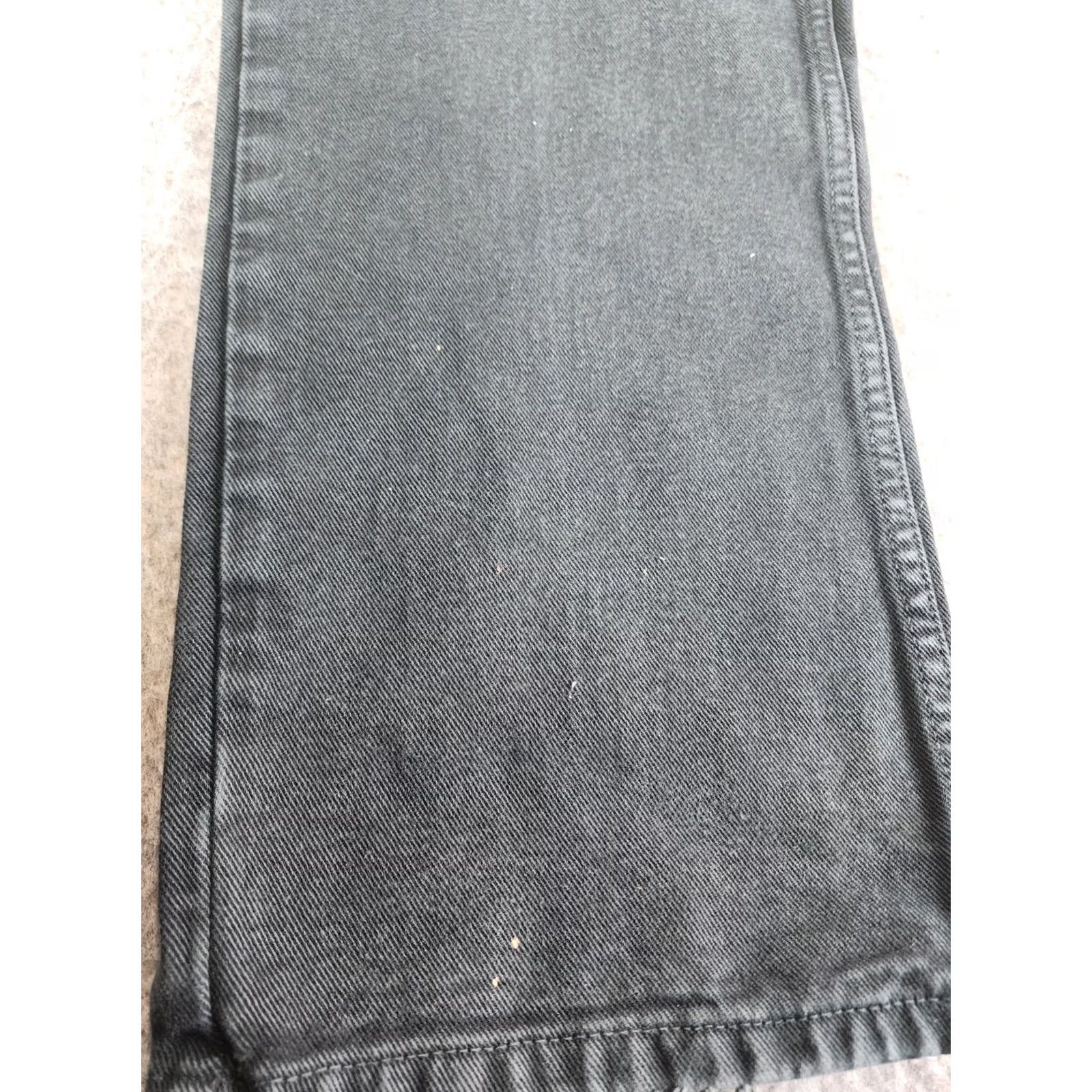 Chaps Chaps Ralph Lauren Jeans Men 34 x 30 Black Denim Straight Leg Vintage No holes 5-Pocket Logo, USA, Regular Fit, Cotton Denim Jeans Size US 34 / EU 50 - 2 Thumbnail
