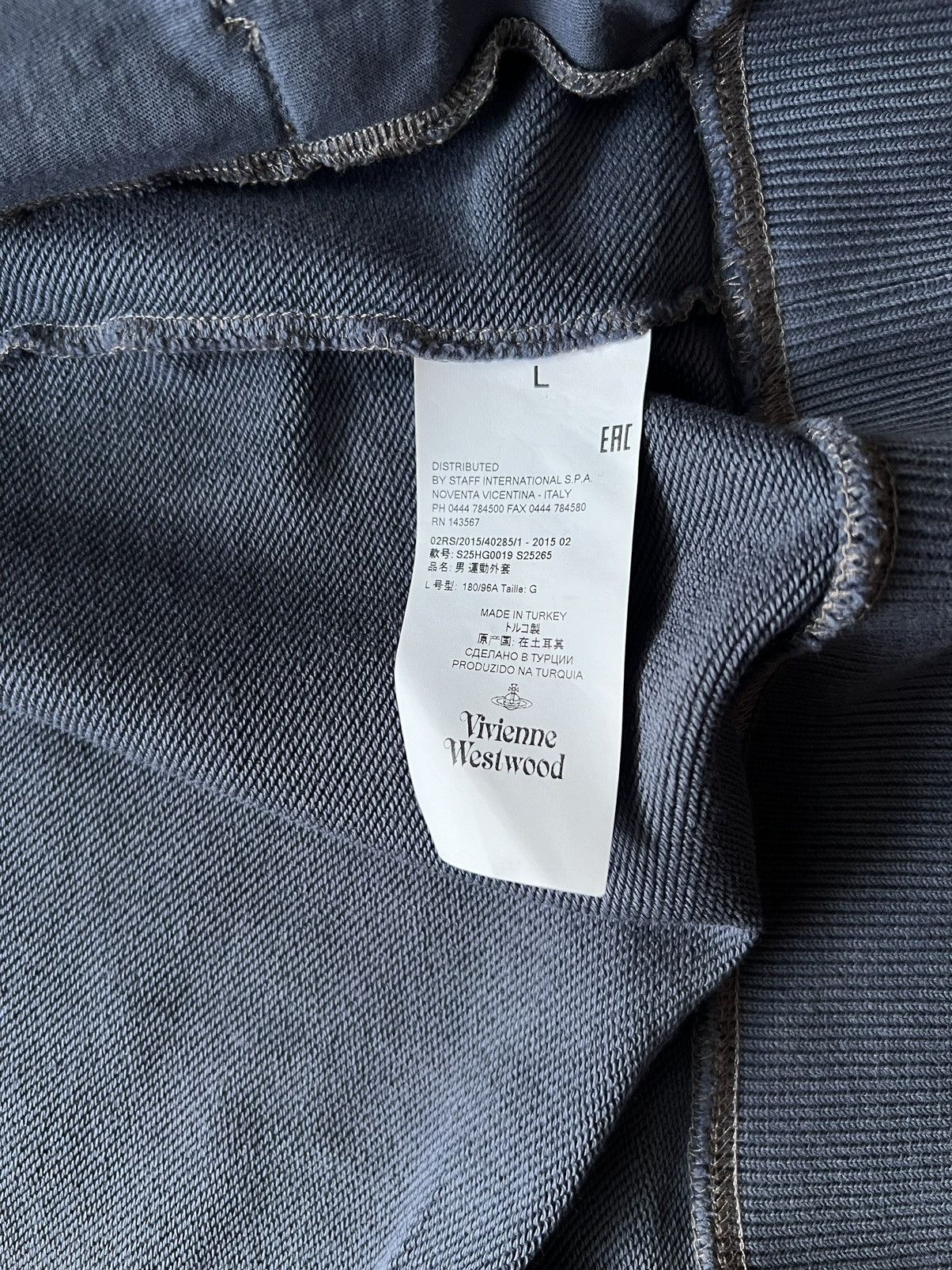 Vivienne Westwood Vivienne Westwood Custom Hoodie Zip Sweatshirt Size US L / EU 52-54 / 3 - 10 Thumbnail