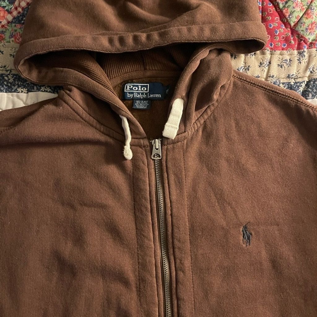 Polo Ralph Lauren Polo Ralph Lauren Brown Hooded Men's Sweater size M Size US M / EU 48-50 / 2 - 3 Thumbnail