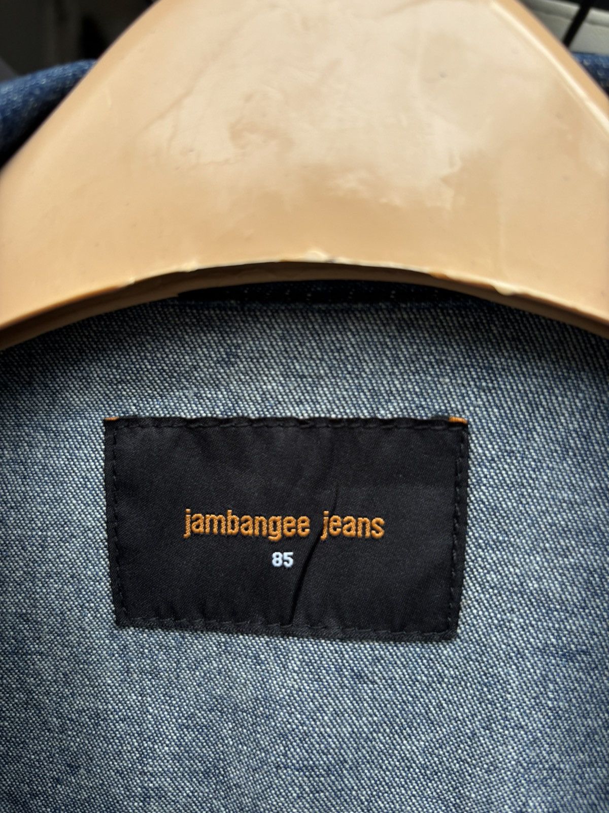 Japanese Brand Vintage Asymmetrical Denim Jacket by Jambangee Jeans Size US L / EU 52-54 / 3 - 2 Thumbnail