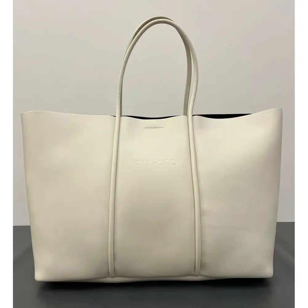 Tom Ford o1sndg1224 L0922 Size: OS / Tote Bag in White Size ONE SIZE - 1 Preview