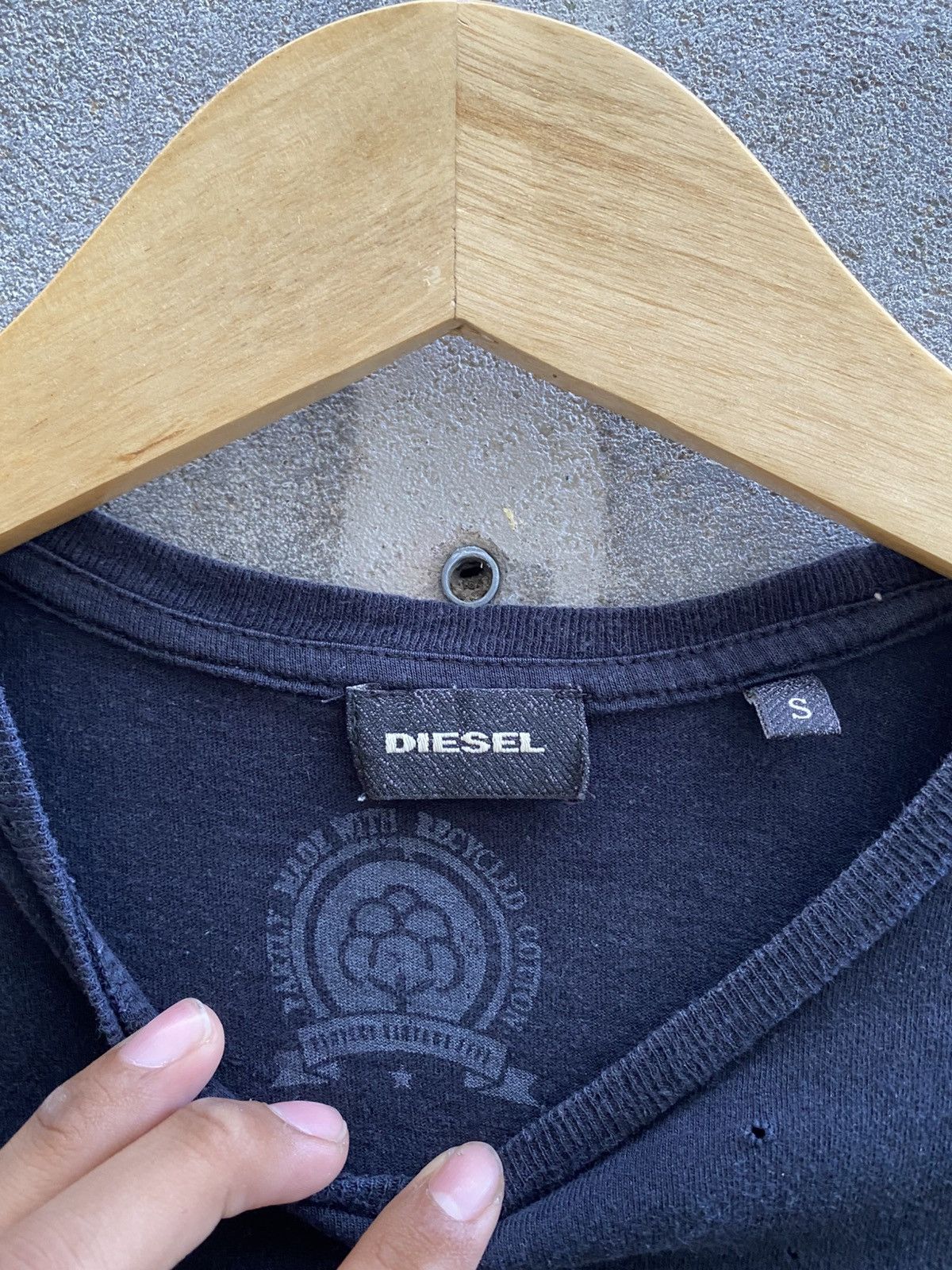 Diesel 💸BINDINGOFFER💸Vintage Diesel retslteing smile Size US S / EU 44-46 / 1 - 5 Thumbnail