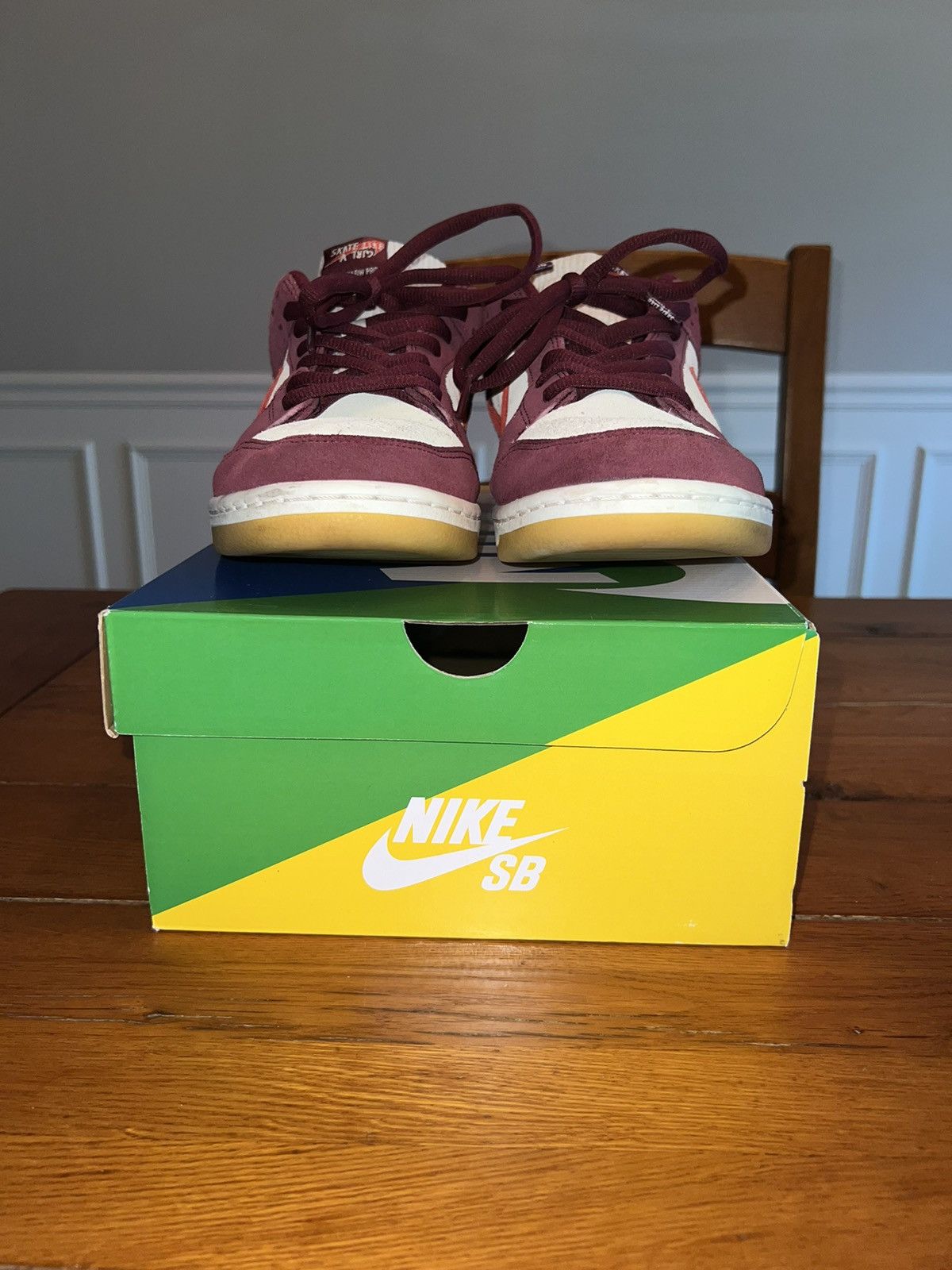 Nike Nike Dunk Low Skate Like a Girl Size US 12 / EU 45 - 4 Thumbnail