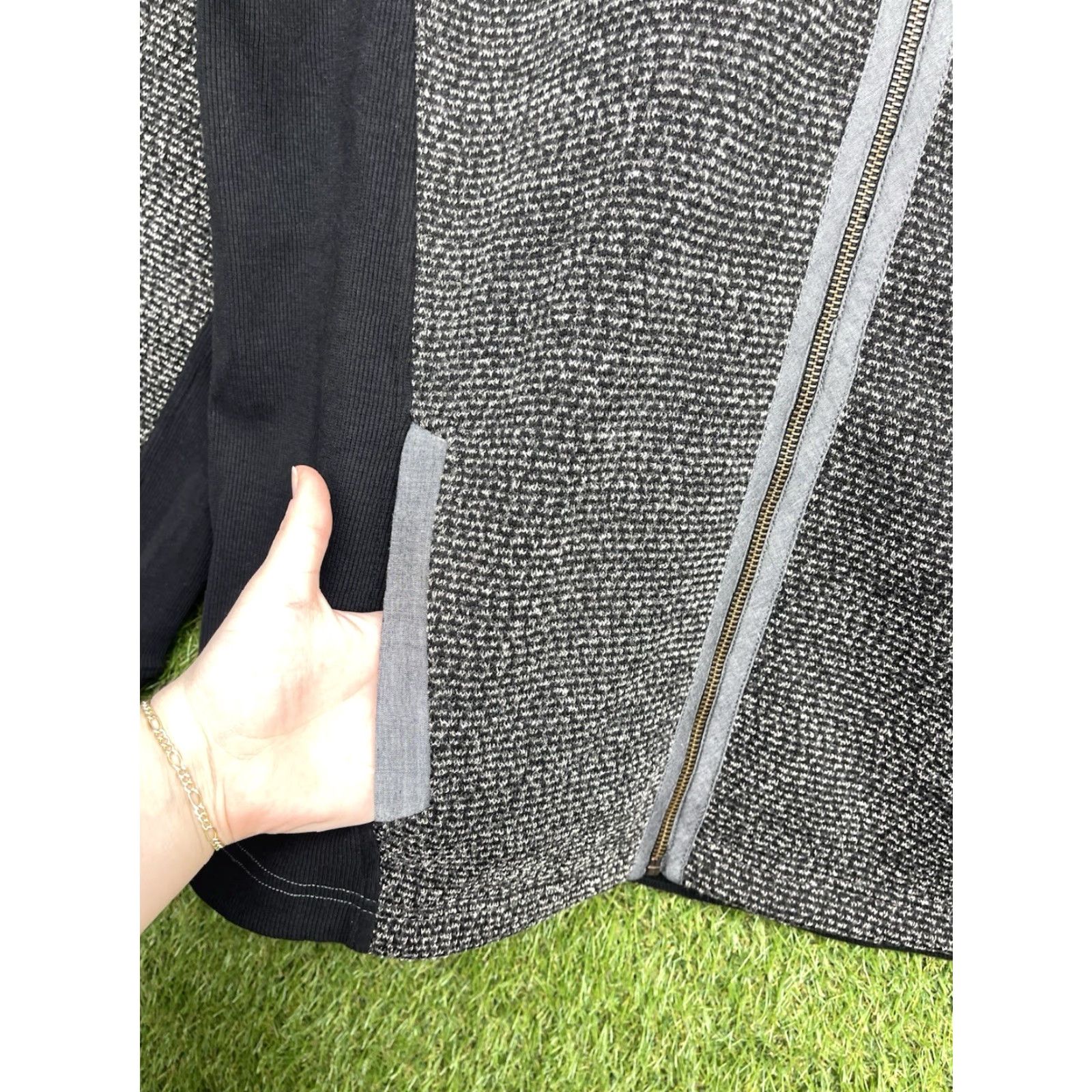 Carbon2Cobalt Carbon2Cobalt Jacket Mens Large Dark Gray Full Zip Deep Pile Transcendent Sherpa Size US L / EU 52-54 / 3 - 7 Thumbnail