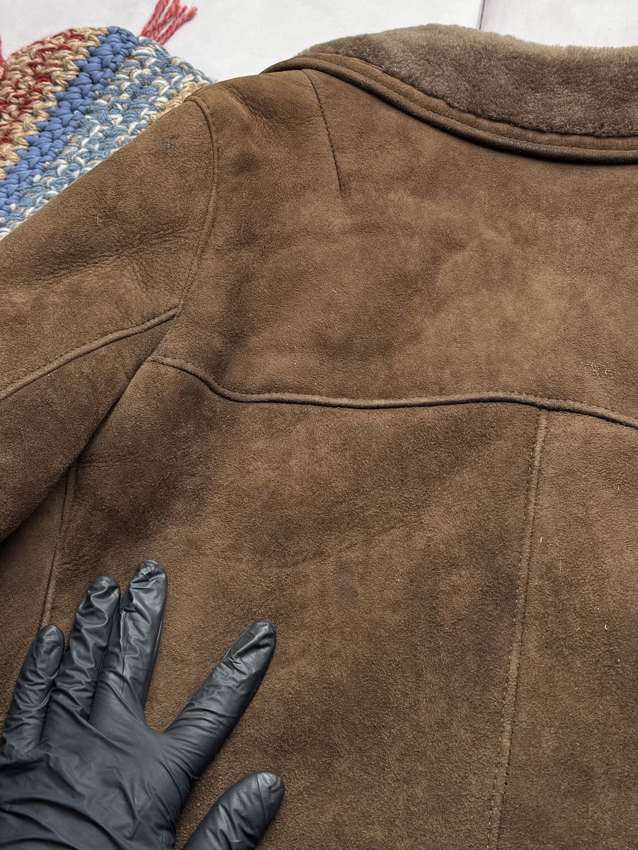 Vintage Vintage Real Sheepskin Coat (E4) Size L / US 10 / IT 46 - 11 Thumbnail