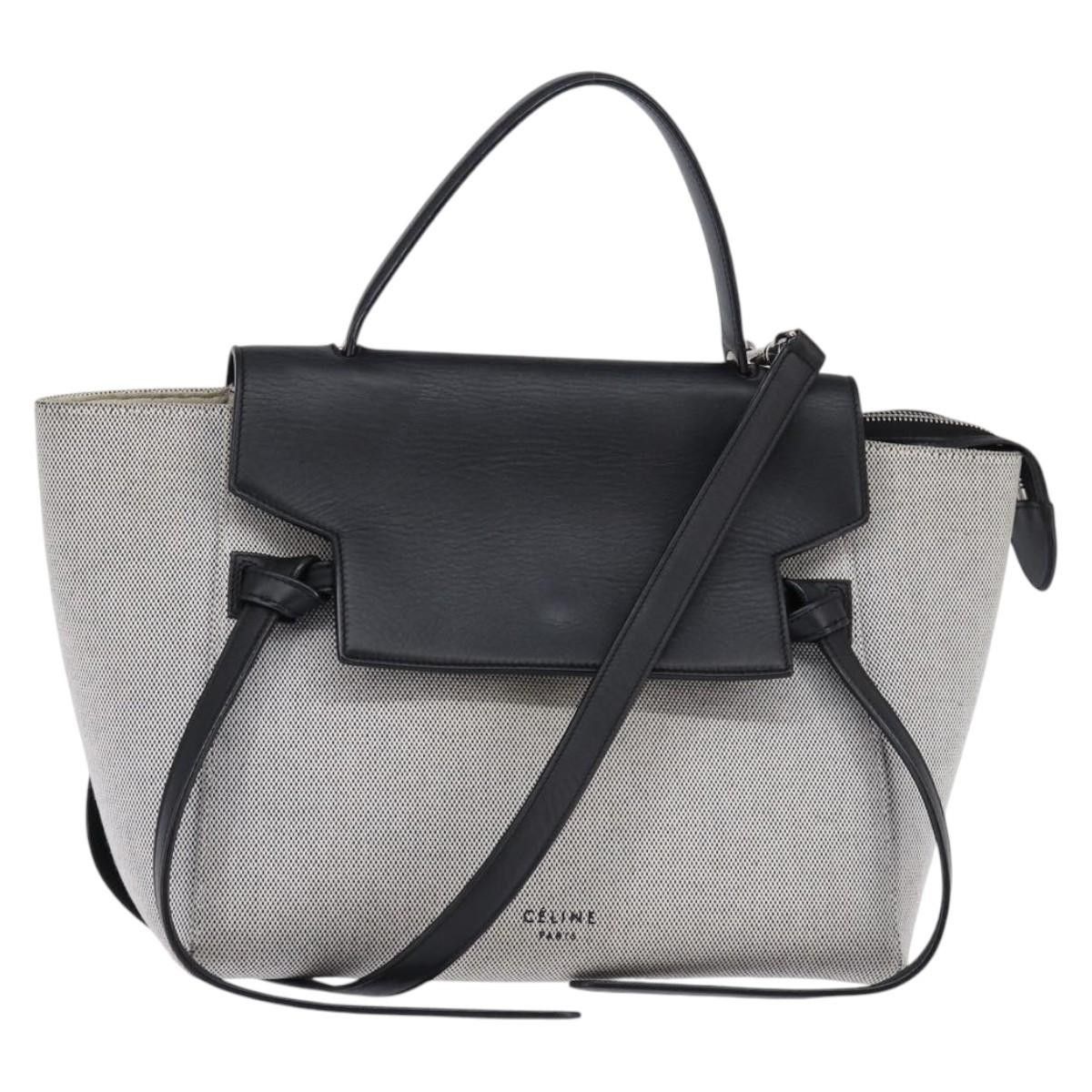 Celine Celine Belt Bag Canvas and Leather Size ONE SIZE - 1 Thumbnail
